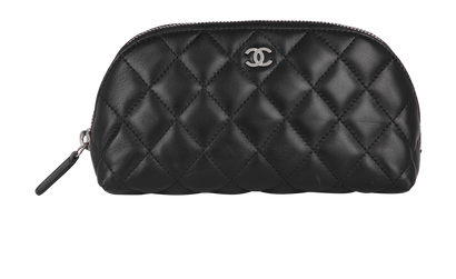 Chanel CC Mini Cosmetic Pouch, front view